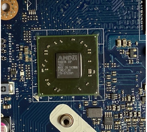 Материнская плата для ноутбука Acer Aspire 5551, 5551G (NEW75 LA-5911P), с разбора, неисправная