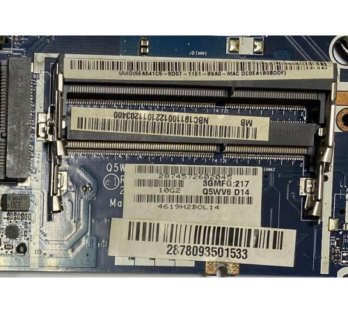 Материнская плата для ноутбука Acer Aspire V3-551G (Q5WV8 LA-8331P Rev: 1.0), с разбора, исправная