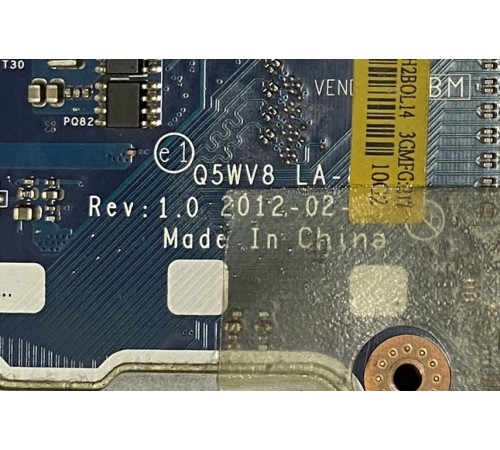Материнская плата для ноутбука Acer Aspire V3-551G (Q5WV8 LA-8331P Rev: 1.0), с разбора, исправная
