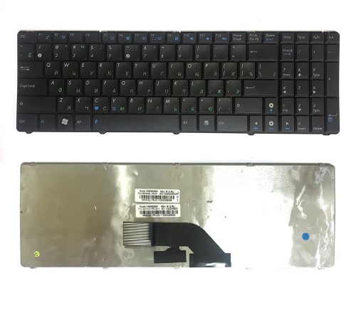 Клавиатура для ноутбука Asus K50, K50AB, K50AF (0KN0-EL1RU01), с разбора