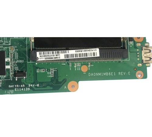 Материнская плата для ноутбука HP mini 210-3053ER (DA0NM1MB6E1 rev.E), с разбора, исправная 