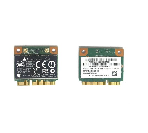 WiFi + BT модуль для ноутбука HP mini 210-3053ER (592775-001), с разбора