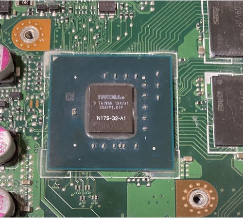 Материнская плата для ноутбука Asus X509, R521, R521F, R521FL (X409FB REV 2.0), с разбора, неисправная