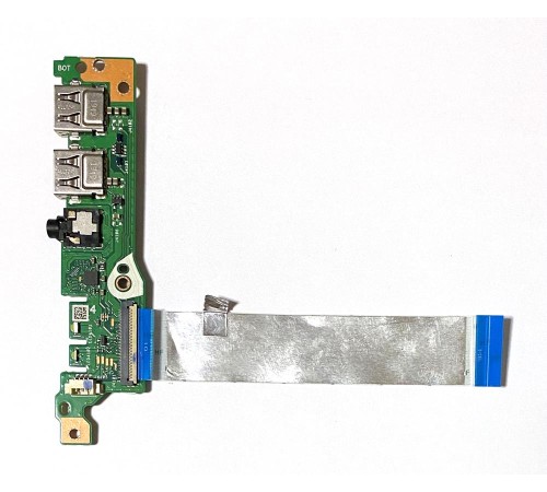 Плата расширения USB + Audio для ноутбука Asus X509, R521F, R521FL (X409FB_I0 REV 2.0), с разбора