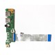 Плата расширения USB + Audio для ноутбука Asus X509, R521F, R521FL (X409FB_I0 REV 2.0), с разбора