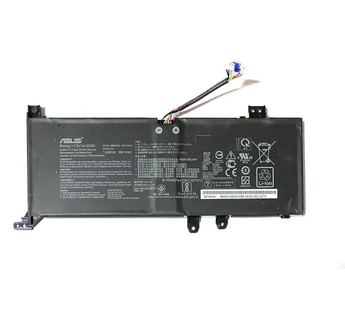 Аккумуляторная батарея B21N1818-2 для ноутбука Asus X509, R521, R521F, R521FL 7.6V 32Wh 4212mAh, ORIGINAL, с разбора