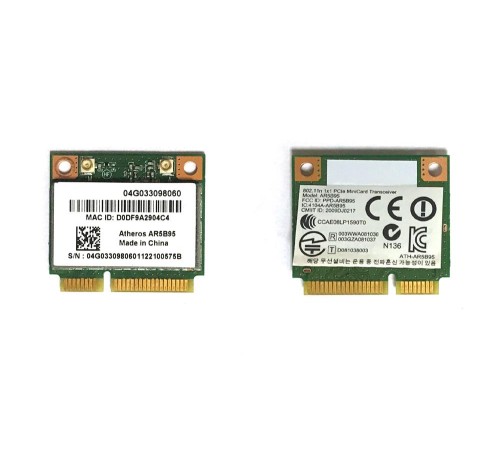 WiFi модуль для ноутбука Asus X53U (4104A-AR5B195), с разбора
