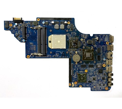 Материнская плата для ноутбука HP Pavilion DV6-6000, DV6-6002er (HPMH-41-AB6300-D00G1), с разбора, неисправная