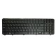 Клавиатура для ноутбука HP Pavilion DV6-6000, DV6-6002er (RU) черная (640436-251), с разбора