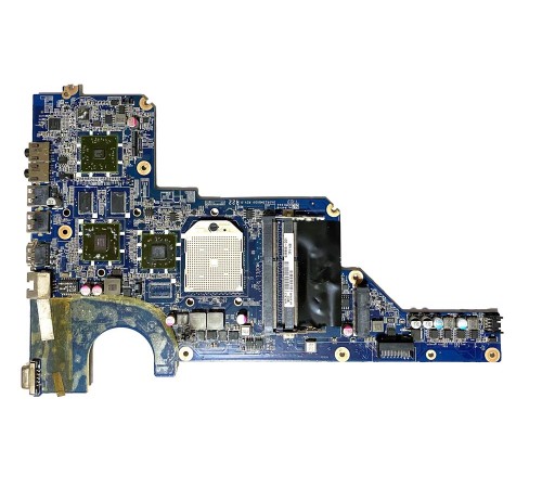 Материнская плата для ноутбука HP Pavilion G6-1002ER (638855-001), с разбора, неисправная 