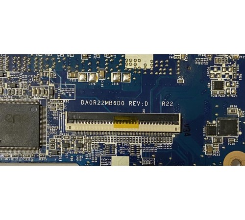 Материнская плата для ноутбука HP Pavilion G6-1002ER (638855-001), с разбора, неисправная 