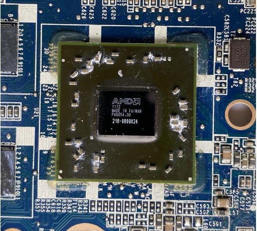 Материнская плата для ноутбука HP Pavilion G6-1002ER (638855-001), с разбора, неисправная 