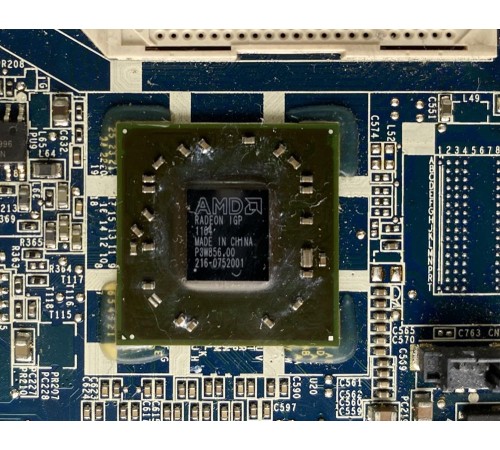 Материнская плата для ноутбука HP Pavilion G6-1002ER (638855-001), с разбора, неисправная 