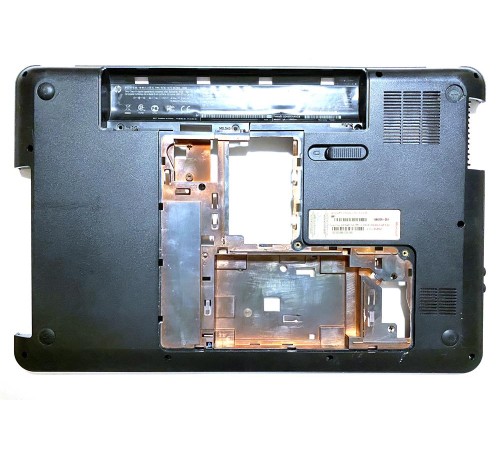 Поддон (нижний корпус, D cover) для ноутбука HP Pavilion G6-1000, G6-1002er (641967-001), с разбора