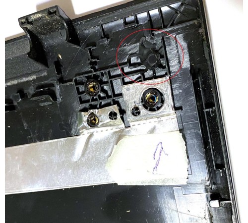 Крышка матрицы (A cover) для ноутбука Lenovo IdeaPad 110-15ACL (AP11S000500), с разбора