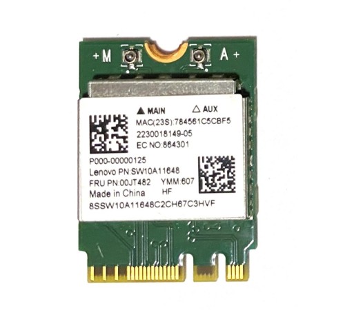 WiFi модуль для ноутбука Lenovo IdeaPad 110-15ACL, 110-15AST, 110-15IBR (RTL8821AENF), с разбора