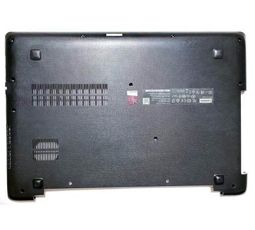Поддон (нижняя часть корпуса, D cover) для ноутбука Lenovo Ideapad 110-15IBR, 110-15ACL (AP11A000100), с разбора