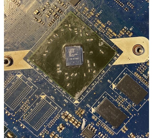Материнская плата для ноутбука Acer Aspire 5742G (MB.R5402.001), с разбора, неисправная