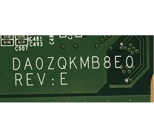 Материнская плата для ноутбука Acer Aspire V5-572G (DA0ZQKMB8E0 rev:E), с разбора, исправная
