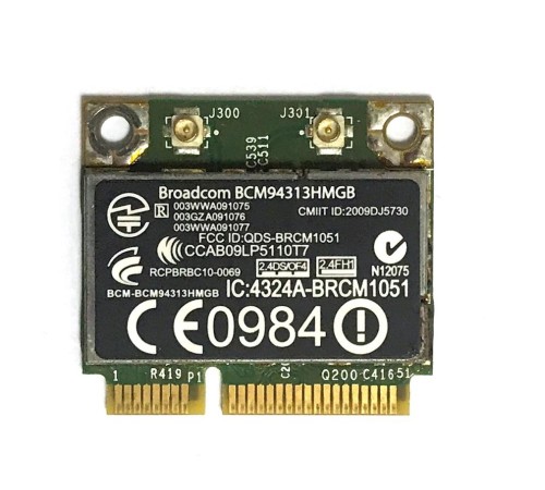 WiFi + Bluetooth модуль для ноутбука HP Pavilion G6-1159ER (598711-001), с разбора
