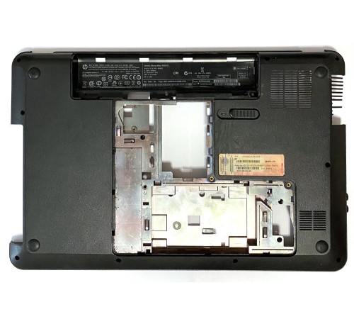 Поддон (нижний корпус, D cover) для ноутбука HP Pavilion G6-1000, G6-1306er (641967-001), с разбора