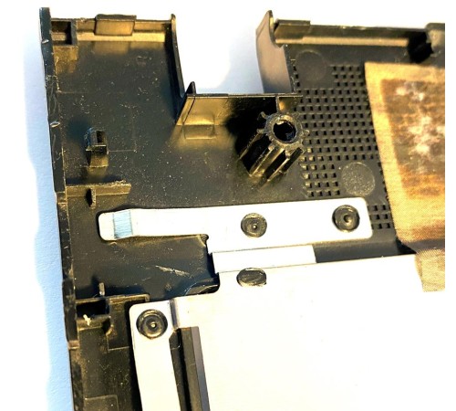 Топкейс (Top case, C cover) с тачпадом для ноутбука Lenovo G500, G505, G510 (AP0TH000400), с разбора