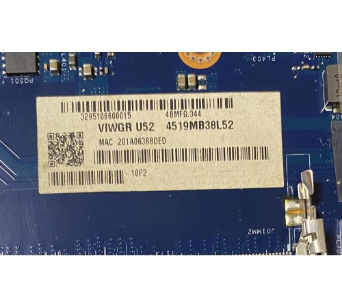 Материнская плата для ноутбука Lenovo IdeaPad G500 (VIWGP/GR LA-9632P rev.1.0), с разбора, исправная