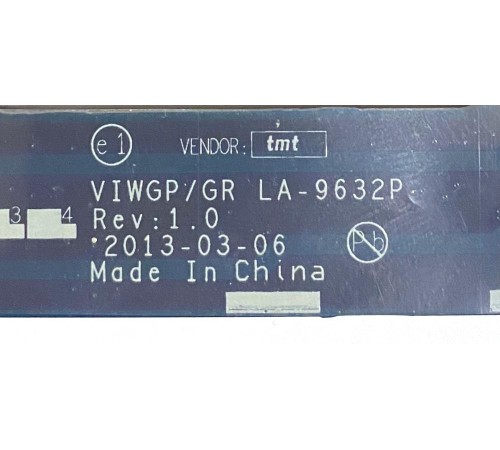 Материнская плата для ноутбука Lenovo IdeaPad G500 (VIWGP/GR LA-9632P rev.1.0), с разбора, исправная
