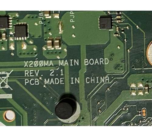 Материнская плата для ноутбука Asus X200M, X200MA, X200MA-KX244D (60NB04U0-MB1W00), с разбора, неисправная