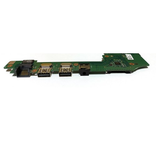Плата сразъёмами USB, LAN, Audio и кнопкой включения для ноутбука Asus X200M, X200MA (60NB04U0-IO1020)