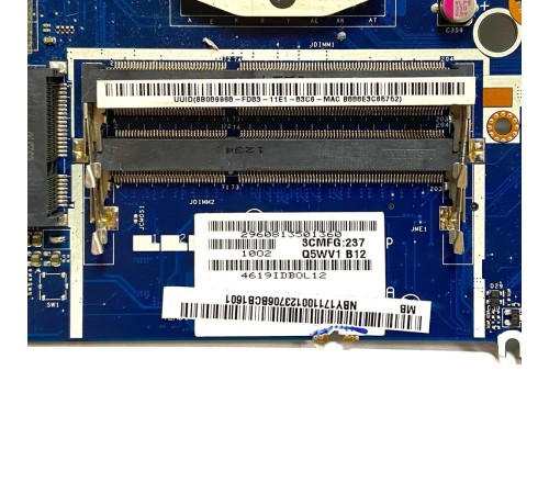Материнская плата для ноутбука Acer Aspire E1-571G, V3-571G (Q5WVH LA-7912P rev. 1.0), с разбора, исправная