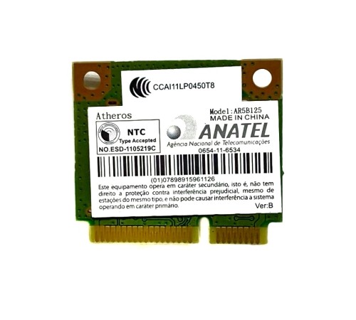 WiFi модуль для ноутбука Acer Aspire E1-571, E1-571G (AR5B125), с разбора