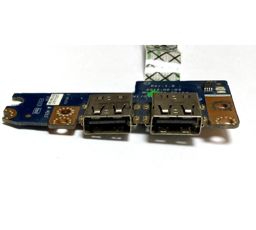 USB плата для ноутбука Acer Aspire E1-571, E1-571G (LS-7911P), с разбора
