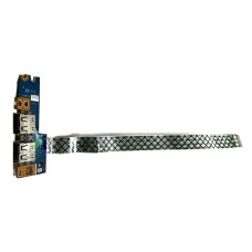 *Б/У* Плата 2x USB для ноутбука Acer Aspire E1-571, E1-571G (LS-7911P) [BUR0256-2], с разбора