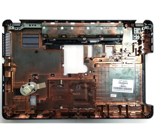 *Б/У* Поддон (нижний корпус, D cover) для ноутбука HP Compaq  Presario CQ57 (646114-001), с разбора