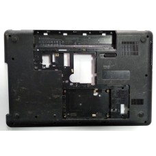 *Б/У* Поддон (нижний корпус, D cover) для ноутбука HP Compaq  Presario CQ57 (646114-001) [BUR0027-1], с разбора