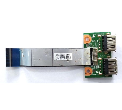 *Б/У* USB плата для ноутбука HP Compaq Presario CQ57 (35110CJ00-04T-G), с разбора