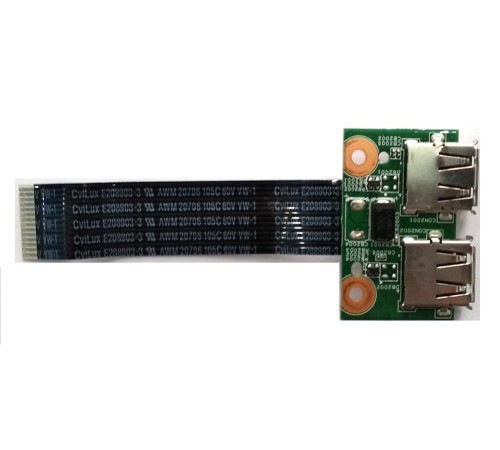 *Б/У* USB плата для ноутбука HP Compaq Presario CQ57 (35110CJ00-04T-G), с разбора
