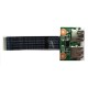 *Б/У* USB плата для ноутбука HP Compaq Presario CQ57 (35110CJ00-04T-G), с разбора