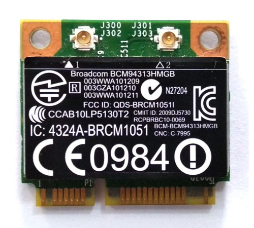 *Б/У* WiFi + Bluetooth модуль для ноутбука HP Compaq Presario CQ57 (657325-001)