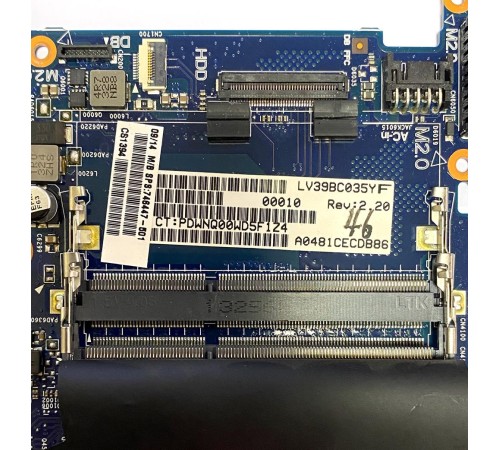 Материнская плата для ноутбука HP Envy 15-j, 15-j010sr (15SBGV2D-6050A2548101-MB-A02), с разбора, исправная