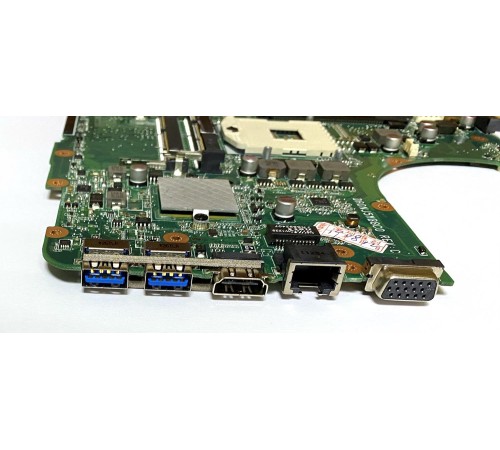 Материнская плата для ноутбука Asus N55S, N55SL, N55SF (DA0NJ5MB8C0 REV:C, 60-N5FMB3700), с разбора, исправная