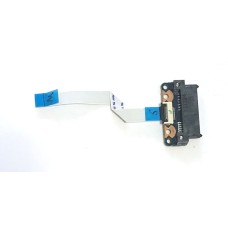 *Б/У* Шлейф коннектор SATA привода DVD/RW для ноутбука Samsung RC530, NP-RC530 (BA92-08707A) [BUR0116-5], с разбора