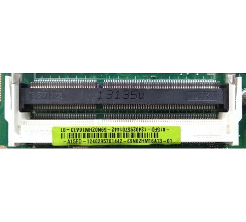 *Б/У* Материнская плата для ноутбука DNS A15HE (A15YA MAIN BOARD REV: 2.1), с разбора, неисправна
