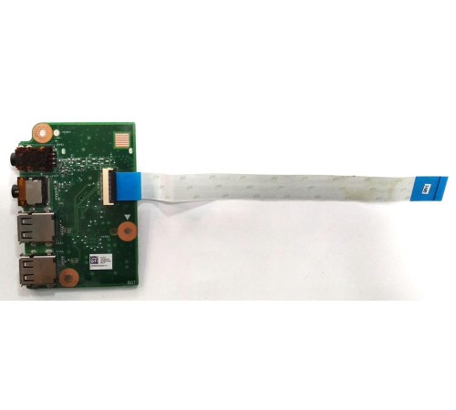 *Б/У* Плата расширения 2x USB + 2x Audio + Card Reader для ноутбука DNS 0158957 (A15YA IO BOARD REV:2.0), с разбора
