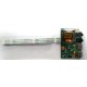 *Б/У* Плата расширения 2x USB + 2x Audio + Card Reader для ноутбука DNS 0158957 (A15YA IO BOARD REV:2.0), с разбора