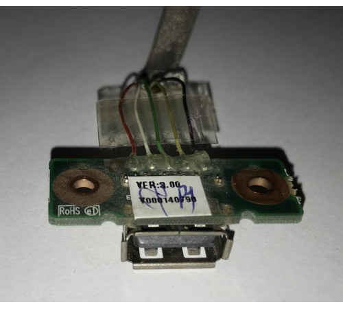 *Б/У* USB плата для ноутбука Toshiba Satellite L350, L350-146 (V000148790)