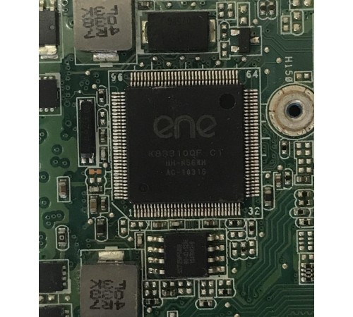 Материнская плата для ноутбука Asus Eee PC 1201K (60-QA2CMB1000-C04), с разбора, неисправная