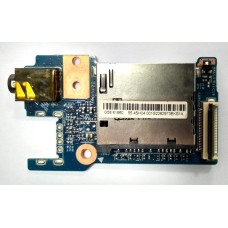 *Б/У* Плата картридера и аудиоразъёмов для ноутбука Lenovo IdeaPad G580 (55.4SH04.001) [BUR0073-3], с разбора