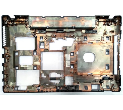 *Б/У* Поддон (нижний корпус, D cover) для ноутбука Lenovo IdeaPad G580, G585 (60.4SH01.001), с разбора